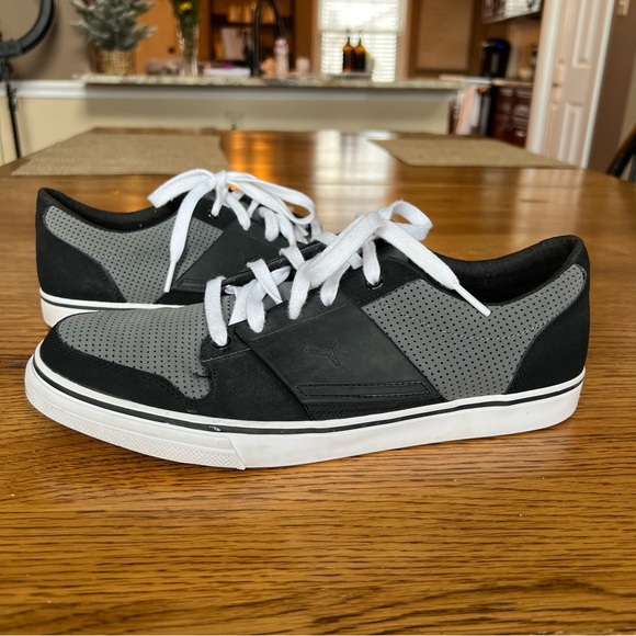 ⭐️ Puma Men’s El Ace 2 Black & Gray sneakers Size 9 - Picture 6 of 15